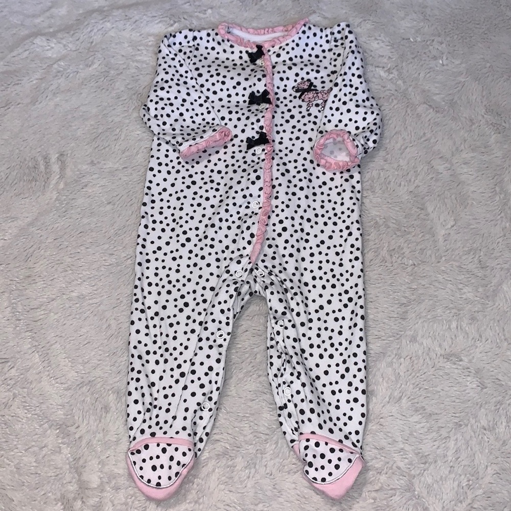 (2 for $10) little me footie/ sleeper